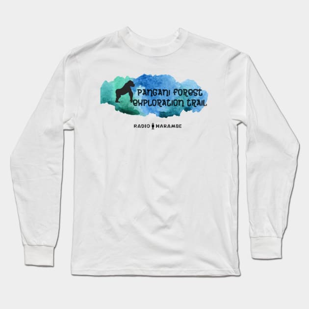 Pangani Forest Exploration Trail Long Sleeve T-Shirt by RadioHarambe